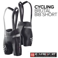 Compressport กางเกงปั่นจักรยาน Cycling Brutal Bib Short