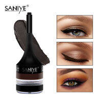 SANIYE 2In1 Profesional Waterproof Eyeliner Gel (BLACK+BROWN) M208