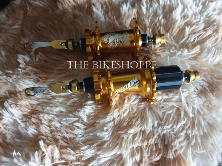 SPEEDONE Front and Rear Bicycle Hubs 6 pawls 32 holes (Tunog Mayaman