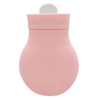 Silicone Hot Water Bottle Bag Hot &amp; Cold Therapies Pain, Warm Hands, Soft Environmen Silicone Material