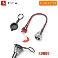 For KUGOO M4 PRO Scooter Charging Interface Power Cable Electric Scooter Parts Power Charger T-head Charging Port Plug