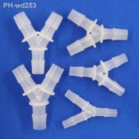 5 100pcs 7.9 20mm Y-Type Tee Equal Dia Plastic Irrigation Joints Aquarium Pipe Fitting Fish Tank Pagoda Adapter Hose Connectors