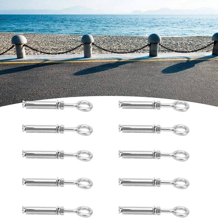 10-pcs-m6x40mm-expansion-bolt-anchor-bolt-304-stainless-steel-ring-lifting-anchor-eye-bolt-expansion-eyebolt