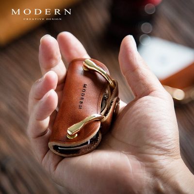 （Layor wallet）  Modern -New 100 LeatherKey Organizer Gift