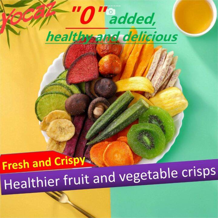 yocaz dried vegetables snack fruits and vegetables chips dried fruits