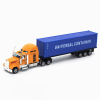 Creamnin รถบรรทุกคอนเทนเนอร์รถบรรทุกรถบรรทุกของเล่นเด็กรถบรรทุกรุ่น Lifelike Container Troy Model Model