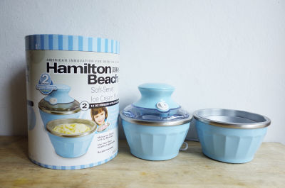 **CALLING ALL PARENTS** Make Healthy Delicious Ice Cream at Home... In 6 minutes! Hamilton Beach Ice Cream Maker
