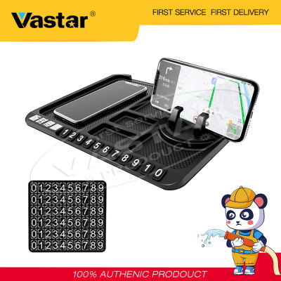 VastarรถDashboard Anti Slip Matแผ่นกันลื่นสำหรับรถNon-Slip Padที่วางโทรศัพท์ในรถยนต์จำนวนแผ่นภายในรถอุปกรณ์เสริม