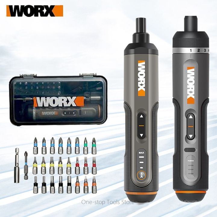 WORX 4V WX242 Electric Screwdrivers Set Manual Automatic All In