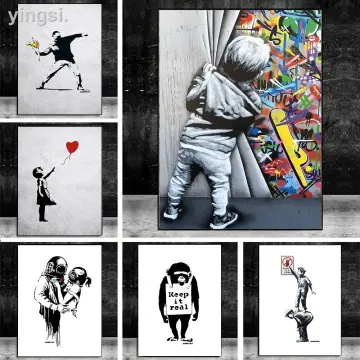 Banksy Wall Art - Best Price in Singapore - Jan 2024