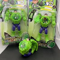 Mtime นาฬิกาข้อมือเด็ก เบนเทน BEN10 และฮีโร่อเวนเจอร์ เป็นไฟฉาย โปรเจคเตอร์ เปลี่ยนภาพได้ ทำเป็นนาฬิกาข้อมือได้ และทำเป็นหุ่นยนตร์เล่นได้