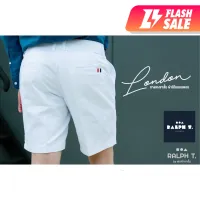 (ไซส์ 30-40) กางเกง ขาสั้น ผู้ชาย 16 นิ้ว กางเกงขาสั้นชิโน่ RALPH T OFFICIAL - รุ่น London(ยอดนิยม) กางเกงขาสั้นชาย กางเกงผู้ชาย กางเกงขาสั้นผช men shorts
