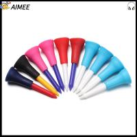 AIMEE 10/20pcs กีฬากลางแจ้ง หลายสี 56/72/83มม เสื้อกอล์ฟ ประเดิมกอล์ฟพลาสติก อุปกรณ์กอล์ฟ ยางกันกระแทก