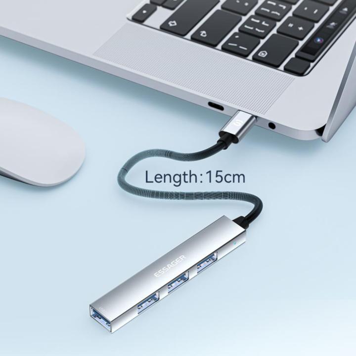 essager-usb-a-type-c-ฮับ4-in-1-usb-2-0ฮับความเร็วสูง480mbps-เข้ากันได้กับแอนดรอยด์-windows-mac-os-สำหรับคอมพิวเตอร์แล็ปท็อป