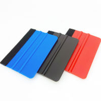 10Pcs Blue Red Card Squeegee Car Foil Wrapping Suede Felt Scraper Window Film Tint Wrap Sticker Edge Squeegee Home Car Tool