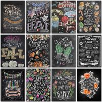 ▨☸ 5D DIY Diamond painting Blackboard text bar decor beer Full Square Diamond embroidery Cross stitch Full Round Diamond mosaic