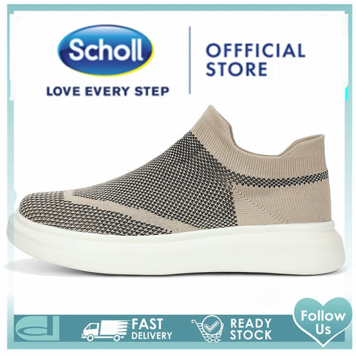 สกอล์-scholl-รองเท้าสกอลล์-scholl-รองเท้า-scholl-รองเท้าแตะแฟชั่นครึ่งเพนนี-ผู้ชายloafersสบายรองเท้าเปิดส้นรองเท้ากีฬาผู้ชายรองเท้าน้ำหนักเบารองเท้าผ้าใบผู้ชายรองเท้าผ้าใบระบายอากาศผู้ชาย-รองเท้าผู้ชา