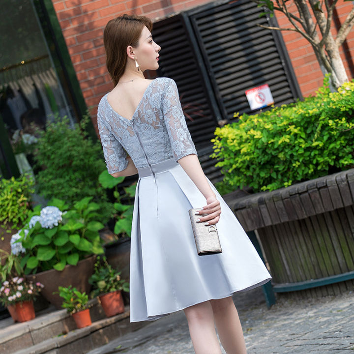 bridesmaid-2022-new-summer-chinese-gray-size-sister-group-long-girlfriends-chinese-evening-dress