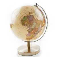 ลูกโลกจำลอง 6 นิ้ว สีครีม Earth Globe