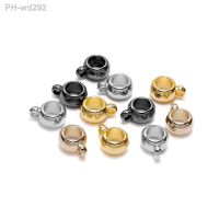 ▪ 50pcs Charms Bail Big Hole Acrylic CCB Bead Clip Clasp Pendant Clasps Hooks Loose Spacer Beads For DIY Jewelry Making Supplies