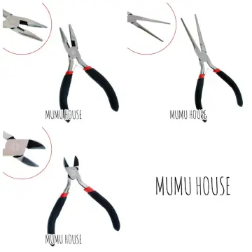 Multifunctional Hand Tools Jewelry Pliers Equipment Round Nose End Cutting  Wire Pliers For Jewelry Making Handmade Accessories