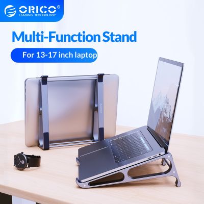 ORIICO แท่นยกขาตั้งแล็ปท็อปอลูมิเนียมแบบพกพาที่วางแท็บเล็ตบนโต๊ะที่วางคอมพิวเตอร์ถอดออกได้โน้ตบุ๊ค MacBook นิ้ว For13-17.4