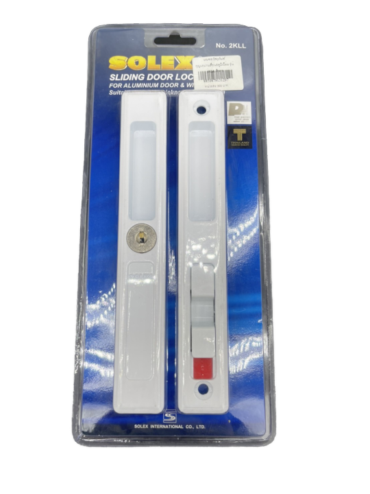 กุญแจบานเลื่อนอลูมิเนียม-รุ่น-2kll-solex-sliding-door-lock-for-auminum-door-amp-window-suitable-for-door-thickness-25-27-mm-ขนาดสินค้า-2-7-ซม-x-19-ซม-ต่อชิ้น-1-แพ๊ค-มี-2-ชิ้น