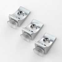 10pcs Bracket Clip Glass Rack Glass Shelf Bracket Right Angle Glass Shelf Suction Cup Fixed Support Clip