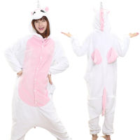 ผู้ใหญ่ Kigurumi ชุดนอนทั้งตัวยูนิคอร์น Unisex ชุดนอนยูนิคอร์นชุดนอน Jumpsuit สำหรับผู้หญิง