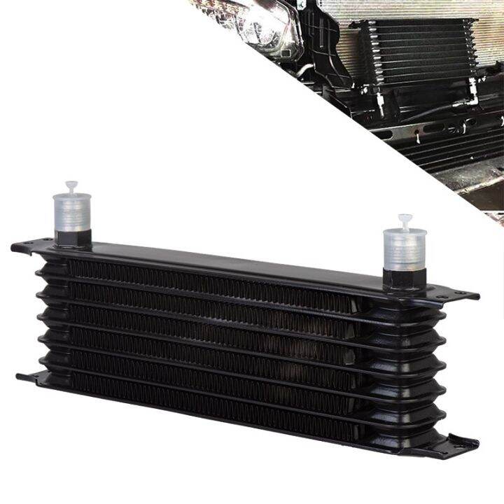 7/13/15 Rows Auto Car Oil Cooler Universal Engine Transmission Oil