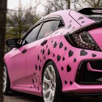 【CC】 Car Stickers Window Exterior Accessories Modification Bodywork Styling Competition Vinyl Decals