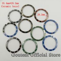 ☇  Goutent 35.4mmx29.2mm Ceramic Watch Bezel Insert Black/Blue/Green Bezel Ring Fit 38mm Automatic Watch Replacement Spare Parts