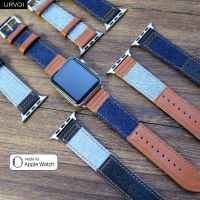 NP สาย ยีนส์ Denim สำหรับ iWatch สินค้าส่งฟรี