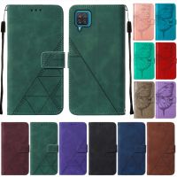 A12 Case For Samsung Galaxy A12 Leather Flip Wallet Case Coque For Samsung A12 A 12 A125 SM-A125F A125M Magnetic Card Slot Cover