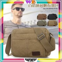 Uni Men Women Canvas Satchel Messenger Bags Business Travel Sling Bag Beg