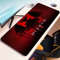 Diablo 4 Mouse Pad แผ่นรองเมาส์สำหรับเล่นเกม ตู้คอมพิวเตอร์ขนาดใหญ่ อุปกรณ์โต๊ะเกม โต๊ะคอมพิวเตอร์ แผ่นรองแป้นพิมพ์สำหรับเล่นเกม Office Anime