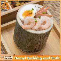 Homyl ถ้วยท่อไม้ไผ่ถ้วยถ้วยชาบับเบิ้ลที่ไม่ซ้ำกันสำหรับของขวัญขึ้นบ้านใหม