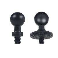 【LZ】❀  Metal Ball Head Mount para câmera adaptador de parafuso para Gopro 11 Insta360 X3 suporte de luz suporte do telefone suporte do GPS 14   13mm