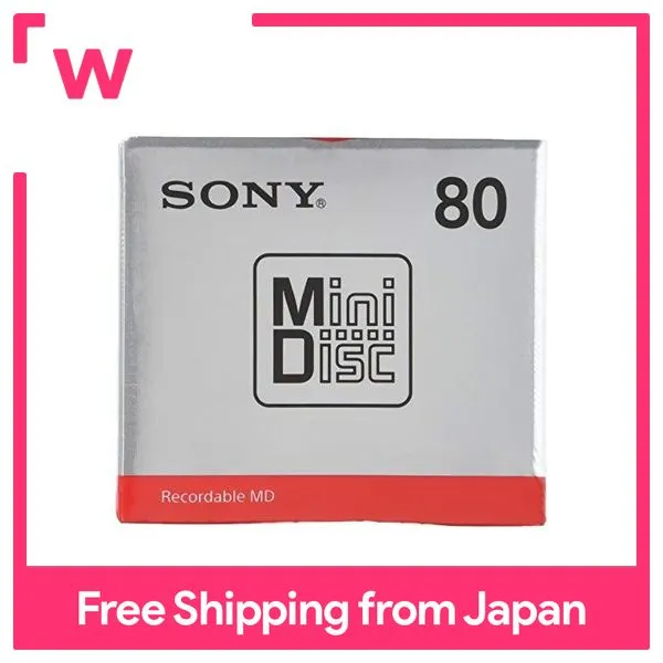 SONY mini disc (80 minutes, 1 pack) MDW80T Lazada PH