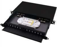 ODF Rack mount สำหรับจัดเก็บสาย Fiber optic SC / LC รองรับ 12 / 24 Core