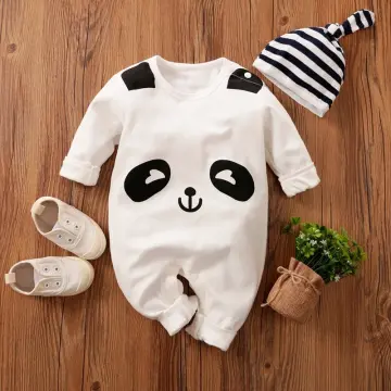 Panda romper baby sale