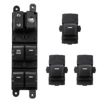 Car Window Lifter Control Switch Assembly with Backlight Fit for Creta IX25 2014-2019 93570-C90004X 93580-C9000