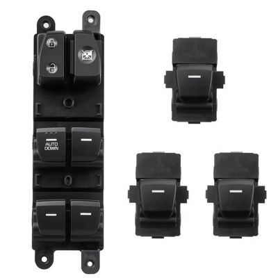 Car Window Lifter Control Switch Assembly with Backlight Fit for Hyundai Creta IX25 2014-2019 93580-C9000