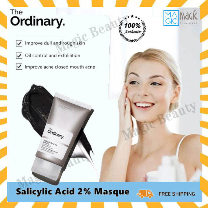 The Ordinary Salicylic Acid 2 Serum Mask Removel Acne Exfoliating