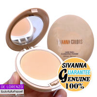 สิวันนา แป้งพัฟไข่เนียน ปกปิด คุมมัน กันน้ำ 9g HF131 Sivanna Colors Nude Finish illuminating Powder SPF35 PA+++