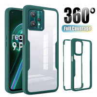 360 เคสกันกระแทก Realme 9 Pro Plus 9Pro+ เคสใส Clear Phone Case ป้องกันกล้องกันปกหลัง TPUขอบนิ่ม ออกแบบใหม่2022 OPPO RMX3471 RMX3472 RMX3392 RMX3393