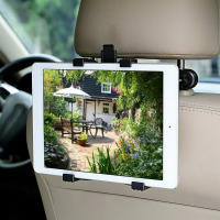 Outdoor Lizard Car Back Seat Headrest Holder Adjustable Rear Pillow Bracket Mount Compatible For Ipad Tablet Phone Samsung Universal