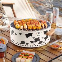 ¤✌ Boil tea the oven roast stove charcoal outdoor barbecue Barbecue grill home stove