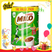 Sữa bột Nestle Milo Value Pack 1kg dành cho người lớn và bé trên 6 tuổi