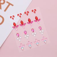 3D Sexy Crystal Glittering Eyes Face Diamond Party Jewelry Disposable Brow Center Forehead Body DIY Art Tattoo Adhesive Sticker Stickers